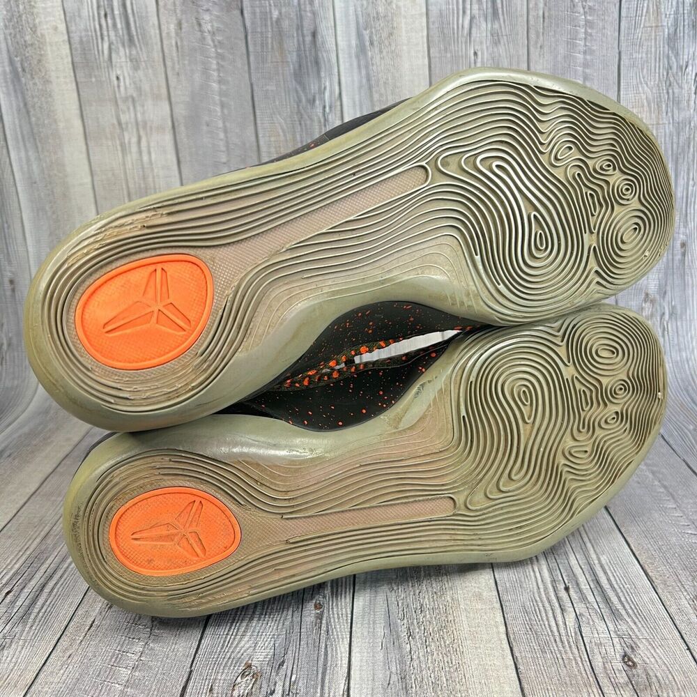 Nike Kobe IX 9 Elite Strategy 630847-303 Sequoia/Green Sz 11 Basketball Shoes - Picture 12 of 16